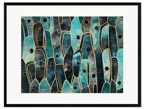 Stampa artistica con cornice Cepa Ocean