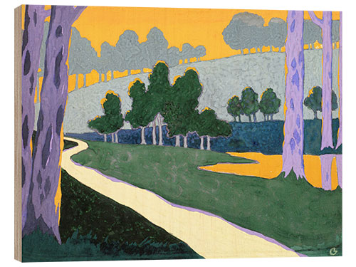 Cuadro de madera landscape