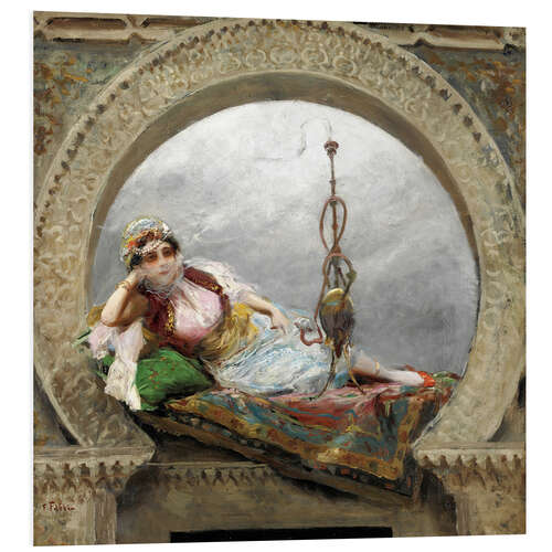 Tableau en PVC A reclining odalisque