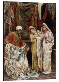 Magnettafel Auf dem Textilmarkt