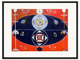 Gerahmter Kunstdruck Evolution, Nr. 16