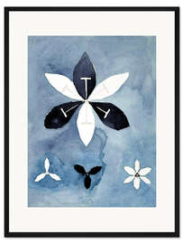 Gerahmter Kunstdruck Blumen