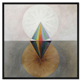 Gerahmter Kunstdruck Der Schwan, Nr. 12 - Hilma af Klint