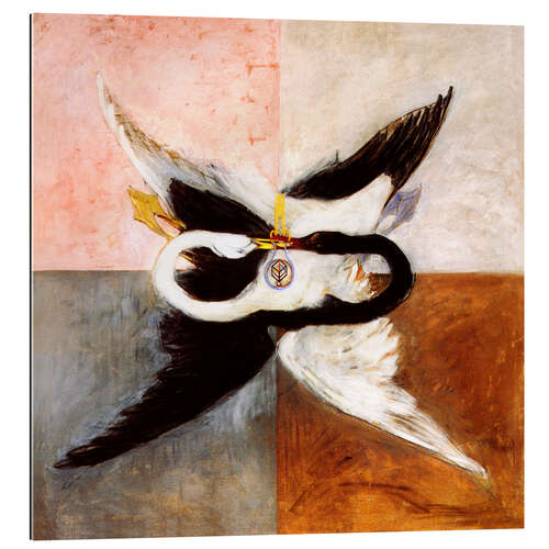 Stampa su plexi-alluminio Il cigno