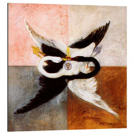 Magnettafel Der Schwan