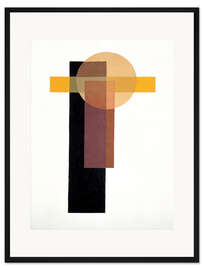 Gerahmter Kunstdruck Ohne Titel I