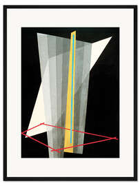 Gerahmter Kunstdruck Komposition K XVII