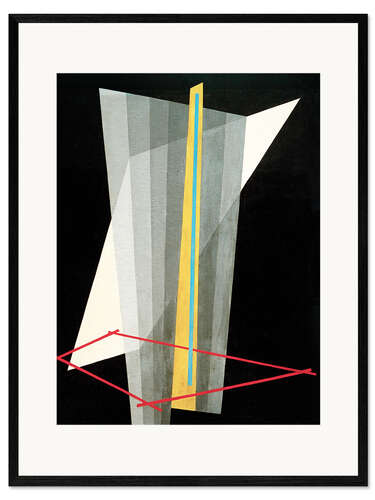 Impresión de arte enmarcada Composition K XVII