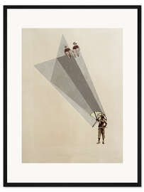 Gerahmter Kunstdruck Die Lichter der Stadt