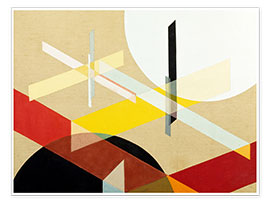 Wall print  Composition Z VIII - László Moholy-Nagy