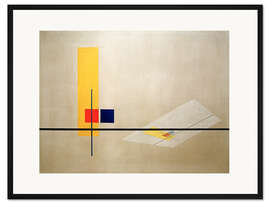 Gerahmter Kunstdruck Konstruktion Z 1