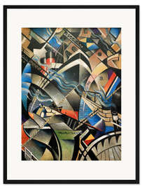 Gerahmter Kunstdruck Die Ankunft