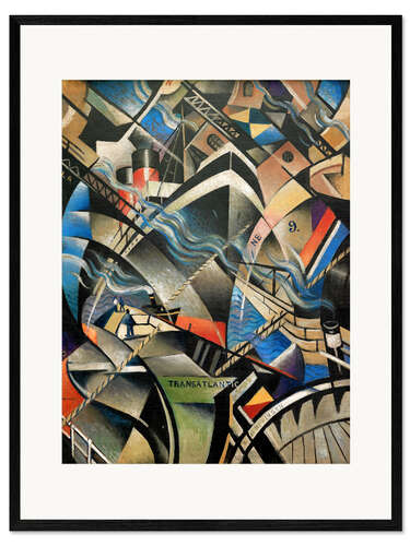 Framed art print The arrival