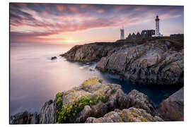 Alubild Leuchturm von St. Mathieu (Frankreich / Bretagne)