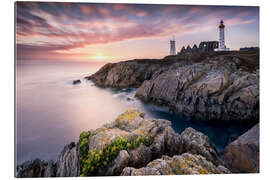 Tableau en plexi-alu Lighthouse of St. Mathieu (France / Brittany)