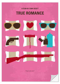 Naklejka na ścianę True Romance