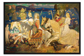 Gerahmter Kunstdruck Reiter von Sidhe