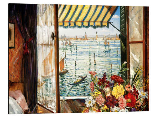 Gallery print Looking out a window in Venice