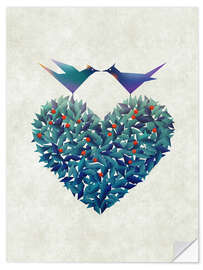 Wall sticker Love Birds