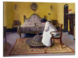 Magnettafel Innenraum mit Julia