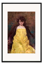 Gerahmter Kunstdruck La Sargantain