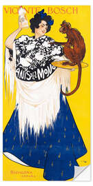 Wandsticker Vicente Bosch, Anís del Mono