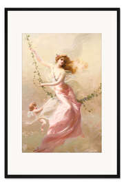 Gerahmter Kunstdruck Die Schaukel