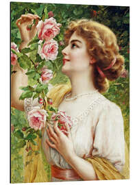 Magnettafel Duftende Rosen