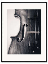 Gerahmter Kunstdruck Schallloch