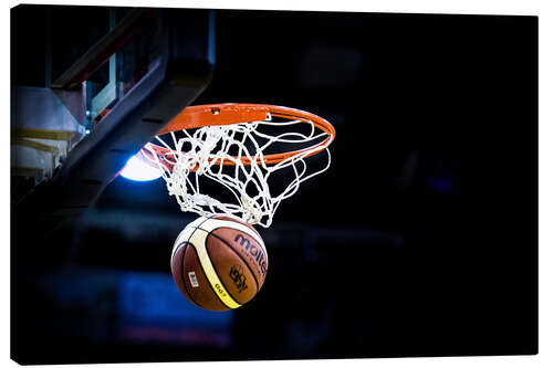 Canvas print Basketball game