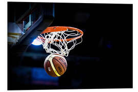 Foam board print Basketball game