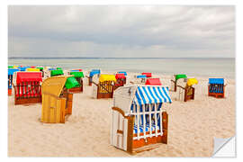 Vinilo para la pared Afternoon at the Baltic Sea