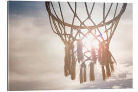 Quadro em plexi-alumínio Basket ball