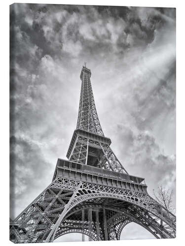 Canvas print Radiant Eiffel Tower