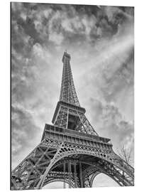 Magnettafel Strahlender Eiffelturm