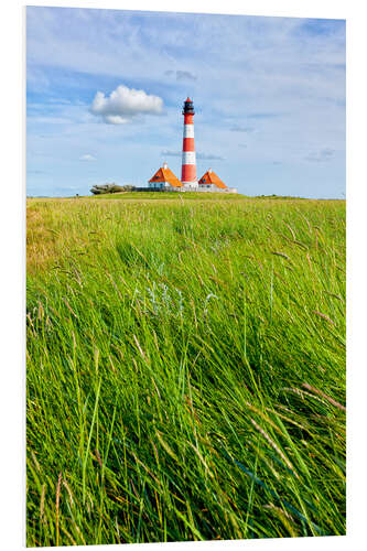 Foam board print Westerhever in summer