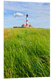 Foam board print Westerhever in summer