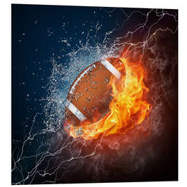 Quadro em PVC The power of Football