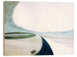 Wood print The Dam I - Léon Spilliaert