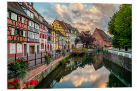 Foam board print La Petite Venise, Colmar