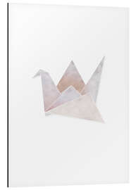 Magnettafel Origami Kranich