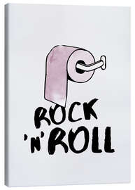 Leinwandbild  Rock &#039;n&#039; Roll - Amy and Kurt