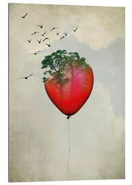 Gallery print Red balloon