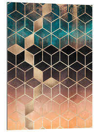 Gallery print Ombre dream cubes