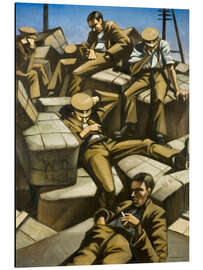 Magnettafel Hunde müde