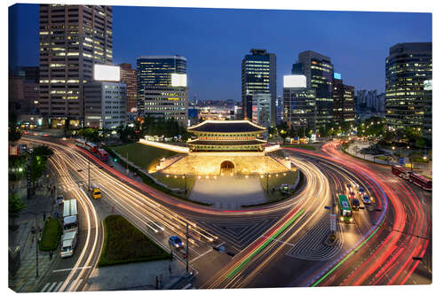 Obraz na płótnie Namdaemun Gate in Seoul, South Korea