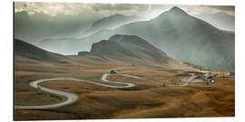 Tableau en aluminium Col de Giau dans les Dolomites, Italie