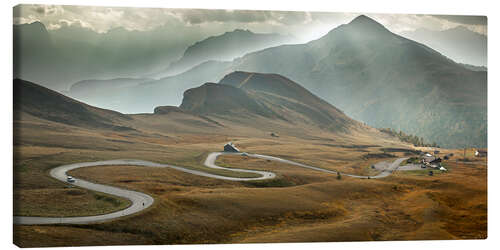 Canvas print Passo Giau, Dolomites, Italy