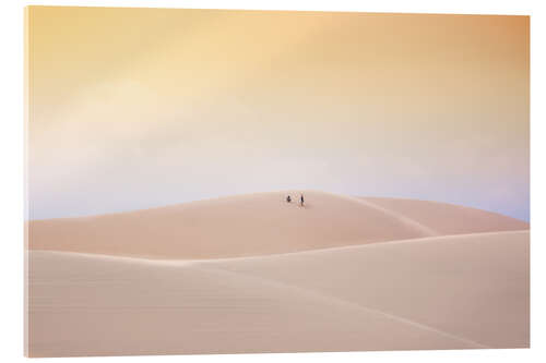 Akrylbillede White Sand Dunes, Vietnam