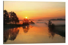 Magnettafel Morgenstund hat Gold im Mund